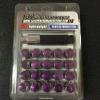 Purple 12x1.5 Steel lug nuts &amp; lock 20 honda acura toyota civic integra supra #2 small image