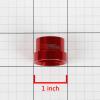 RED 12-AN AN12 TUBE SLEEVE FLARE FITTING ADAPTER FOR ALUMINUM/STEEL HARD LINE