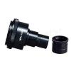 Microscope Adapter with 2X Lens for Nikon D70 D80 D90 + 30.0mm Sleeve for Stereo #1 small image