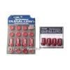 NEW ENKEI Performance Duralumin Lock Nuts Set for 5H 19HEX 35mm M12 P1.25 RED
