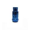 MONSTER LUG NUT LOCK 4 PIECE SET 1/2&#034;x20 STEEL BLUE