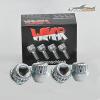 Wheel lock nuts tapered M12x1,5 mm for Hyundai Accent Atos Coupe Elantra Gallope