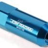 FOR CAMRY/CELICA/COROLLA 20X EXTENDED ACORN TUNER WHEEL LUG NUTS+LOCK LIGHT BLUE