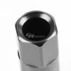 FOR IS250/IS350/GS460 20X EXTENDED ACORN TUNER WHEEL LUG NUTS+LOCK+KEY SILVER