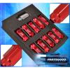 FOR HONDA 12X1.5 LOCKING LUG NUTS 20PC EXTENDED FORGED ALUMINUM TUNER UNIT RED