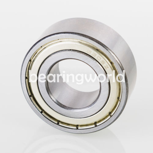 5306 ZZ Double Row Shielded Angular Contact Bearing 30mm x 72mm x 30.2mm #1 small image