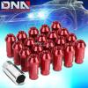 20 PCS RED M12X1.5 OPEN END WHEEL LUG NUTS KEY FOR DTS STS DEVILLE CTS