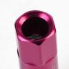 20 X M12 X 1.5 EXTENDED ALUMINUM LUG NUT+ADAPTER KEY DTS STS DEVILLE CTS PINK