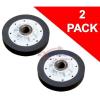 (2 Pack) 37001042 Kenmore Magic Chef Dryer Drum Support Roller Wheel WP37001042