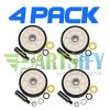 4 PACK - NEW AP4008534 DRYER SUPPORT ROLLER WHEEL KIT FOR MAYTAG AMANA WHIRLPOOL