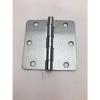 Global Door Controls 3.5 in. x 3.5 in. Brushed Chrome Plain Bearing Steel 4 Pack #4 small image
