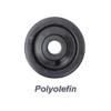 Solid Polyolefin 6&#034; x 2&#034; Wheel 1-3/16&#034; Bore (NO BEARING)  Plain Bore Solid Wheel