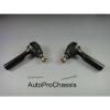 2 OUTER TIE ROD END FOR NISSAN 240SX S13 88-94
