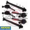 Moog New Outer &amp; Inner Tie Rod Ends &amp; Sleeves For Town Car Crown Vic Grand Mar