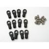 Traxxas 5347 Rod ends (large) with hollow balls (12)