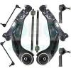 for Ford Mondeo Mk3 Front Wishbone Arms Tie Rod End Track Rod End &amp; Links Kit