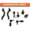Suspension Ball Joint Tie Rod End Sway Bar Link for Honda Prelude 92-96