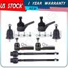 8 New Suspension Ball Joint Tie Rod Ends Kit for 1991-1999 Buick LeSabre