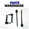 4 Piece Kit Front Inner and Outer Tie Rod Ends