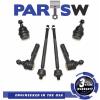 6 Pc Suspension Kit for JEEP Commander &amp; Grand Cherokee Ball Joints Tie Rod Ends