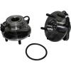 Pair (2) NEW Front Driver and Passenger Wheel Hub &amp; Bearing Assembly Set ABS 2WD