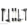 Chevrolet Tahoe 1995-1999 Tie Rod Ends Front Inner &amp; Outer &amp; Sway Bar Link 6Pcs