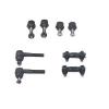 8 Pcs Kit Outter Tie Rod ends Sleeves Ball Joints 80-96 Ford  F150 Bronco 4WD