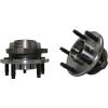 Pair of 2 NEW Front Driver and Passenger Wheel Hub and Bearing Assembly w/o ABS