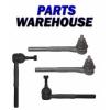 4pc Kit Includes 2 inner and 2 Outer Tie Rod Ends CHEVY GMC   1 YEAR WARRANTY