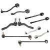 Complete 10-Pc Front Control Arm Tie Rod End Sway Bar Link Kit Fits Mercedes