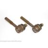 Fiat 124 Sedan Wagon Coupe &amp; Spider New QH Brand Inner Tie Rod Ends (QTY 2)