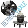 Both (2) Brand New Complete Rear Wheel Hub &amp; Bearing Assembly Buick Chevy w/ABS