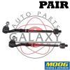 Moog New Front Tie Rod End Assembly Pair For BMW 525 528 530 535 xDrive