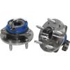 2 pc Kit Front Driver or Passenger Wheel Hub and Bearing Assembly ABS + Tie Rod