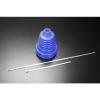 8pcs Universal BLUE Silicone CV Boot Cover Joint Kit Constant Velocity