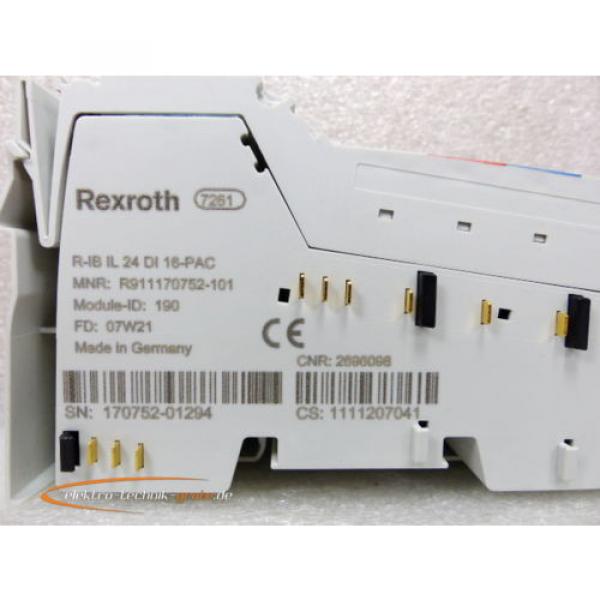 Rexroth R-IB IL 24 DI 16-PAC Modul R911170752-101 &gt; ungebraucht! &lt; #2 image