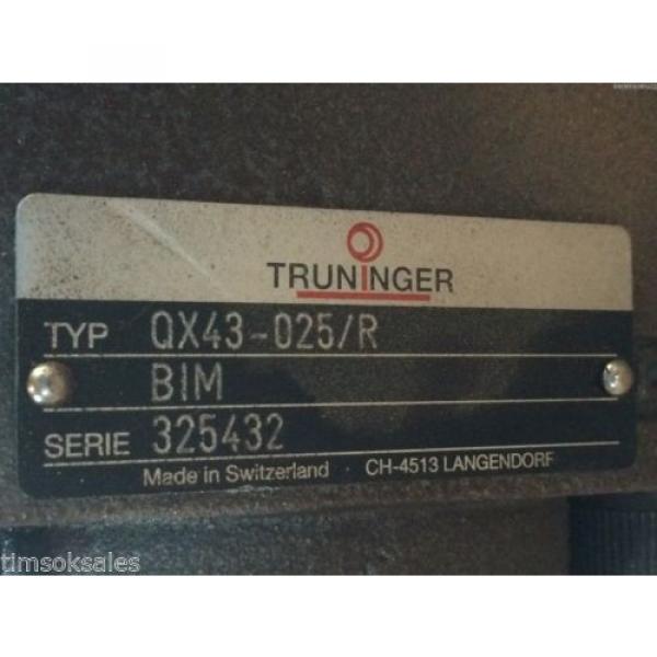 Truninger QX43025/R BIM Industrial Hydraulic Internal Gear QX43 USED Pump #7 image