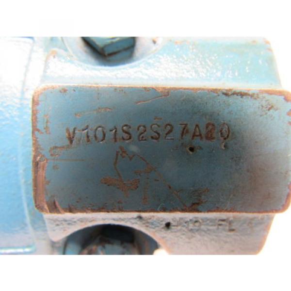 Vickers V101S2S27A20 Single Vane Hydraulic 1&#034; Inlet 1/2&#034; Outlet Pump #11 image