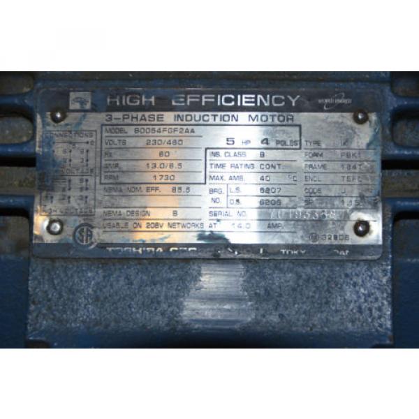 Allweiler SNF Screw ,Toshiba Electric Motor USNF80R46 U12 1W1 Pump #6 image