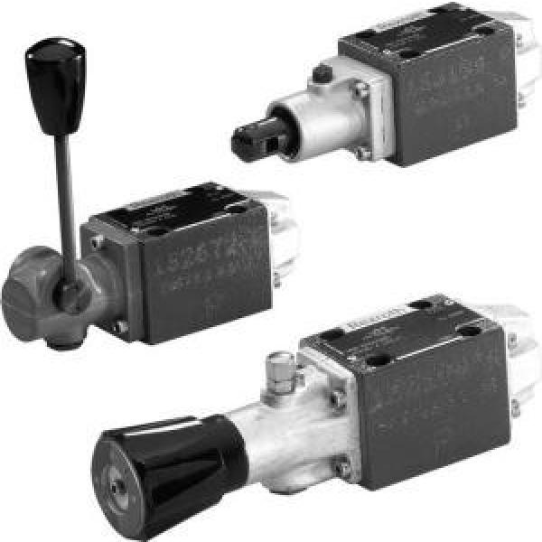 Rexroth Directional Valve with Mechanical, Manual Actuation Types WMR, WMU, WMM, WMD(A) #1 image
