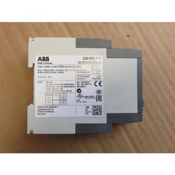 NEW ABB CM-SRS.21S 1SVR730840R0400 Over/Under Current Rms Monitoring Relay NIB #4 image