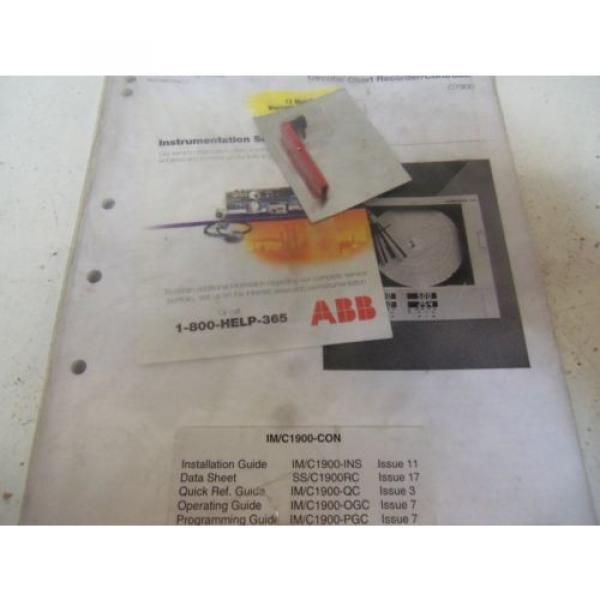 ABB COMMANDER 1900 1911RA001400000STD CHART RECORDER/PROCESSOR *NEW IN BOX* #4 image