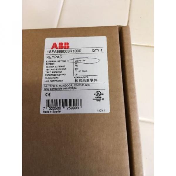 ABB NEW  1SFA899003R1000 ABB   NEW IN BOX #1 image