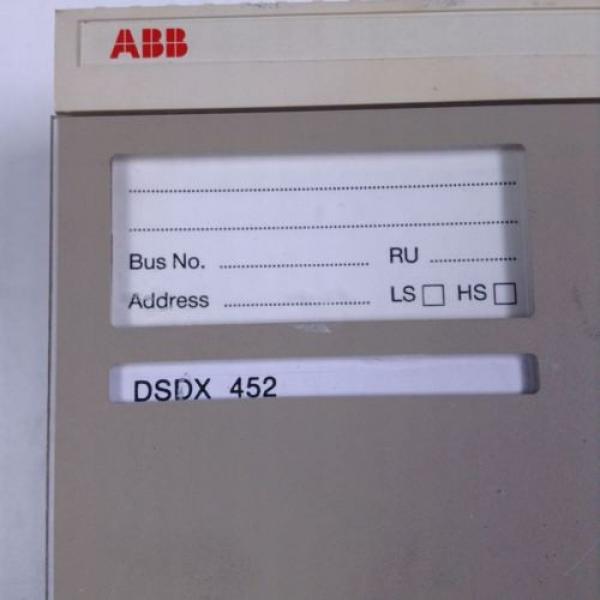 ABB DSDX 452 Digital Basic Unit - UMP - Front Panel Damaged #6 image