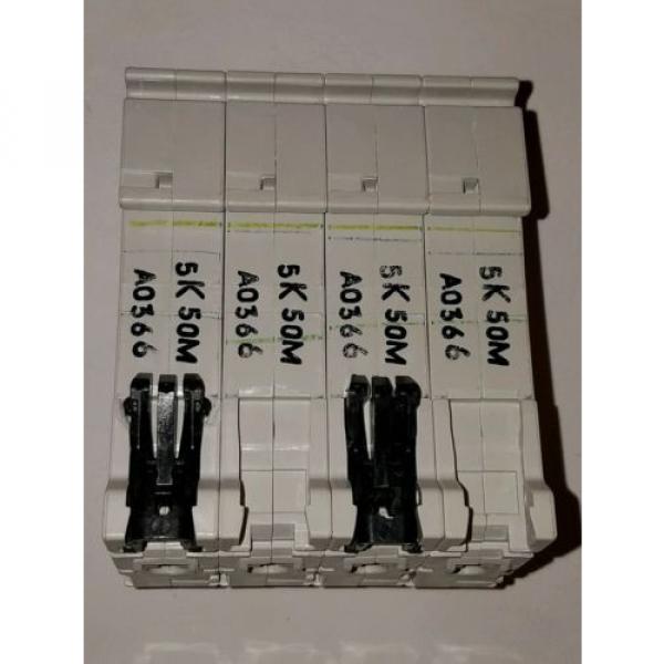 ABB S204 K50A Miniature Circuit Breakers 4 pole 50 amp #3 image