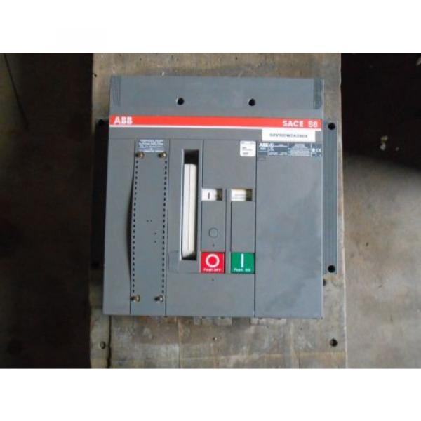 ABB S8V16DW2A2250D CIRCUIT BREAKER s8v molded case switch 1600 amp others avail #1 image