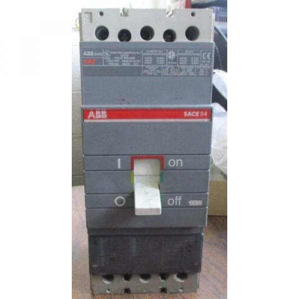 ABB S4N SACE PR211 250 AMP CIRCUIT BREAKER AB00620381 #1 image