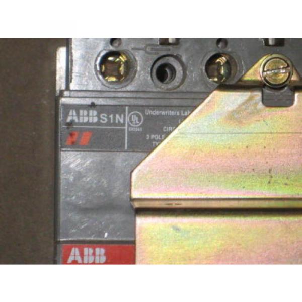 ABB S1N SACE S1 Circuit Breaker 3 Pole 277/480VAC 70Amp #3 image
