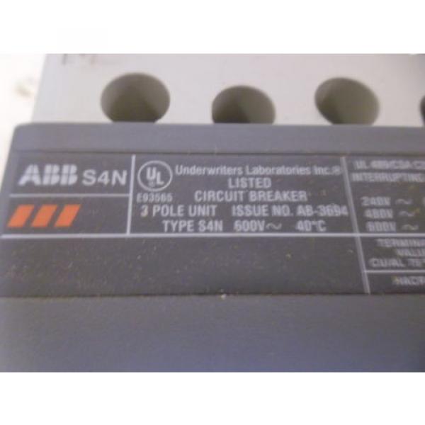 ABB SACE ISOMAX S4 N 250 CIRCUIT BREAKER *NEW IN BOX* #9 image