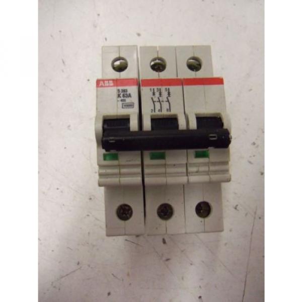 ABB S 283 K 63A *USED* #1 image